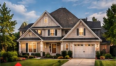 Residential home ready for fuel delivery